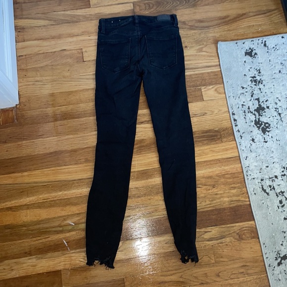 Black Ripped Jeans - Picture 3 of 6